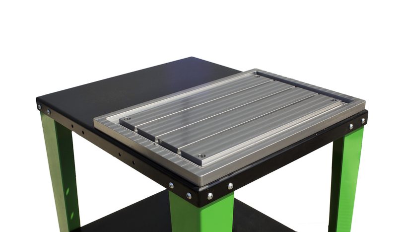 Carrello con Ruote e Piastra Cave a T